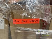 Mixed Lot AV Cables & Power Extension Reels - EU Schuko, XLR, BNC, 6-Way Leads, Palletized - 7