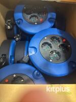Mixed Lot AV Cables & Power Extension Reels - EU Schuko, XLR, BNC, 6-Way Leads, Palletized - 8