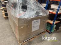 Black Wool Serge Drapes Palletised