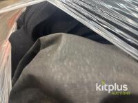 Black Wool Serge Drapes Palletised - 3