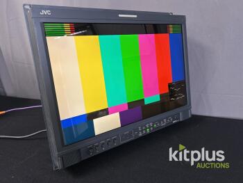 JVC DT-V20L3D 20" Multi-Format LCD Broadcast Monitor, 1600x900, SDI/DVI/BNC Inputs, SN:14635197