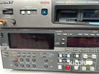 Sony DVW-M2000P Digital Betacam VTR, Multi-Format, 4-Ch Audio, Serial 41287, SDI/XLR/BNC I/O - 8