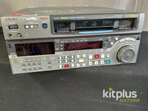 Sony DVW-M2000P Digital Betacam Videocassette Recorder, Multi-Format, 4-Ch Audio, SDI I/O