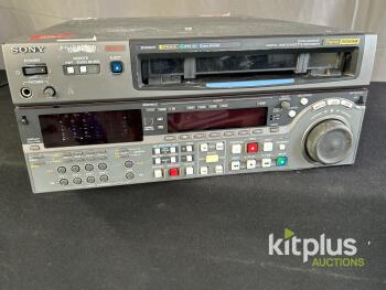 Sony DVW-M2000P Digital Betacam Videocassette Recorder, Multi-Format, 4-Ch Audio, SDI I/O