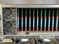 AXON Synapse SFR18S Modular Broadcast Frame, 18 Slots, Dual PSU, 4 Fans, Multiple SDI Cards - 5