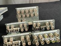 4 x LYNX Technik Series 5000 Modular Frame w/ CWDM Fiber, Frame Sync, Audio & Video Modules - 3