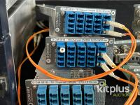 4 x LYNX Technik Series 5000 Modular Frame w/ CWDM Fiber, Frame Sync, Audio & Video Modules - 4