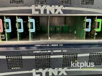4 x LYNX Technik Series 5000 Modular Frame w/ CWDM Fiber, Frame Sync, Audio & Video Modules - 8