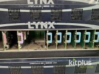 4 x LYNX Technik Series 5000 Modular Frame w/ CWDM Fiber, Frame Sync, Audio & Video Modules - 9