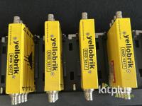 LYNX Technik yellobrik DVD 1817 4x 3Gbit SDI Reclocking Distribution Amplifiers w/ Rackmount Frame - 3