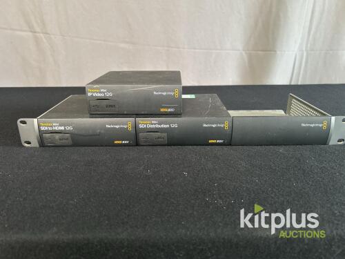 Blackmagic Design Teranex Mini 12G SDI Converters Rack&mdash;SDI to HDMI, Distribution, IP Video, SN 4571808