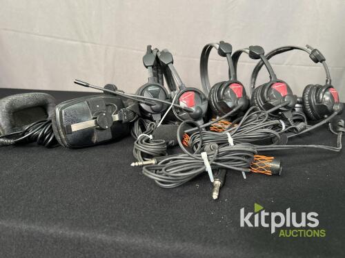 Sennheiser HMD 26, HME 26-II Broadcast Headsets & Beyerdynamic DT 100 Studio Headphone Bundle
