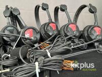 Sennheiser HMD 26, HME 26-II Broadcast Headsets & Beyerdynamic DT 100 Studio Headphone Bundle - 4
