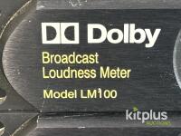 Dolby LM100 Broadcast Loudness Meter, Dual XLR/RCA Inputs & Outputs, 1U Rack, RS-232/RS-485 - 3