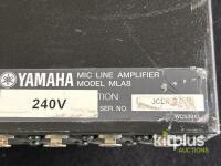 Yamaha MLA8 8-Channel Rackmount Microphone Line Amplifier (Mic Preamp) - 4