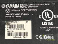 Yamaha DME4io-ES Digital Mixing Engine Satellite 4x4 I/O EtherSound ES100, Japan, Rack Mount - 6