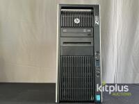 HP Z820 Workstation, Intel Xeon Dual CPU Support, 512GB RAM Max, DVD-RW, Dual NIC, SN: CZC4355J58