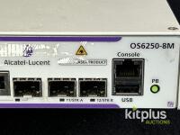 Alcatel-Lucent OS6250-8M Managed Ethernet Switch, 8x10/100Base-T, 2xCombo Gigabit SFP, 2xGigabit SFP - 3