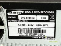 Samsung DVD-SH893M 160GB HDD & DVD Recorder, 1080p Upscaling, HDMI, DVB-T, Dolby, Slovakia - 2