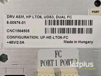HP LTO-5 and LTO-6 UDS3 Dual FC Tape Drives, Full Height, 2x Fibre Channel Ports, +48V/2.0A - 3