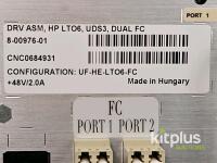 HP LTO-5 and LTO-6 UDS3 Dual FC Tape Drives, Full Height, 2x Fibre Channel Ports, +48V/2.0A - 6