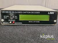 Link Electronics LEI-599 HD/SD Closed Caption Decoder, Used - 5