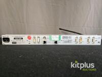 Riedel RCP-1012 Intercom Panel + Connect IPx2 CAT Interface, 12-Key, Artist System, SN 100327/100421 - 9
