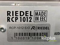 Riedel RCP-1012 Intercom Panel + Connect IPx2 CAT Interface, 12-Key, Artist System, SN 100327/100421 - 12