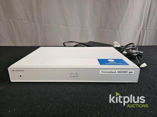 Cisco ISR 1100 Series C1111-8P Router with 8 LAN Ports and Dual WAN