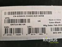 3 x Dell KM714 Wireless Keyboard & Mouse, UK Layout, Black, Feb 2018, Trio Set with Unique VPNs - 2