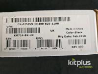 3 x Dell KM714 Wireless Keyboard & Mouse, UK Layout, Black, Feb 2018, Trio Set with Unique VPNs - 4