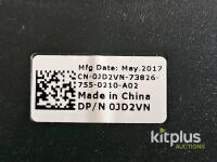 3 x Dell KB216-BK-UK Wired Keyboard, Full-Size, UK Layout, Black, Plunger Switches - 6