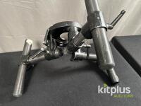 Cardellini Tri-Hat Camera Mount &ndash; Mitchell Base, Adjustable Legs, Steel/Aluminum, USA Made - 3