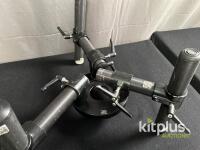 Cardellini Tri-Hat Camera Mount &ndash; Mitchell Base, Adjustable Legs, Steel/Aluminum, USA Made - 5