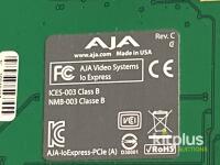 AJA Io Express External Video Capture Device with PCIe Card and Accessories - 7