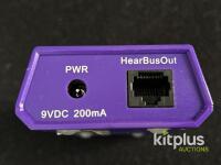 Hear Technologies Extreme Extender ADAT Optical Over Cat5 Kit, 500ft Range, Dual Output, 9VDC - 3