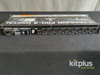 Behringer ADA8000 Ultragain PRO-8 Digital 8-Channel ADAT A/D D/A Converter, XLR/TRS, Phantom Power - 4