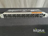 Behringer ADA8000 ULTRAGAIN PRO-8 DIGITAL 8-Channel ADAT A/D D/A Converter, XLR, 48V Phantom, S/N S0902382187