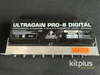 Behringer ADA8000 Ultragain Pro-8 Digital 8-Channel ADAT A/D D/A Converter, XLR I/O, 2009 - 3