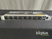 Behringer ULTRAGAIN PRO-8 DIGITAL ADA8000, 8-Channel A/D D/A Converter with IMP Preamps