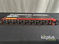 Behringer ADA8200 8-Channel ADAT Audio Interface, MIDAS Preamps, 8 XLR In/Out, S/N S1500771ATL