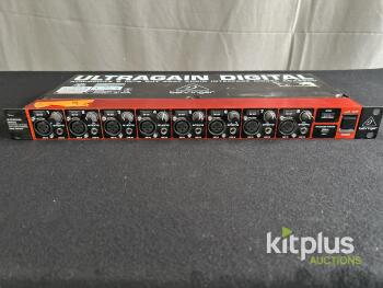 Behringer ADA8200 Ultragain Digital 8x8 ADAT Audio Interface, Midas Preamps, SN: S1500775ATL