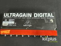 Behringer ADA8200 Ultragain Digital 8x8 ADAT Audio Interface, Midas Preamps, SN: S1500775ATL - 3
