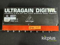 Behringer ULTRAGAIN DIGITAL ADA8200 - 8 In/8 Out ADAT Audio Interface with Midas Preamps - 3