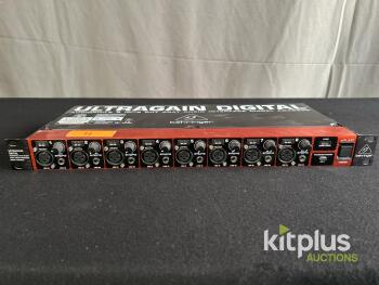 Behringer ADA8200 Ultragain Digital 8-Channel Mic Preamp ADAT Interface S1500626ATL