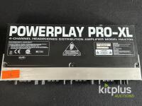Behringer HA4700 Powerplay Pro-XL 4-Channel Headphones Distribution Amplifier, Serial No. S0712291184 - 3