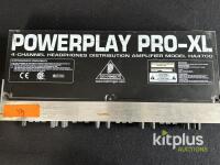 Behringer Powerplay Pro-XL HA4700 4-Channel Headphone Amplifier, 1U Rackmount, Serial: N0339213184 - 3