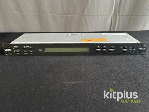 Rane AD22S Digital Audio Delay, Dual Channel, 999.99 ms Max Delay, XLR Balanced I/O