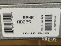 Rane AD22S Digital Audio Delay, Dual Channel, 999.99 ms Max Delay, XLR Balanced I/O - 2