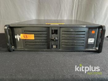EVS IP Director Video Production Server, i7, SDI HDMI I/O, Belgium, SN: A106980
